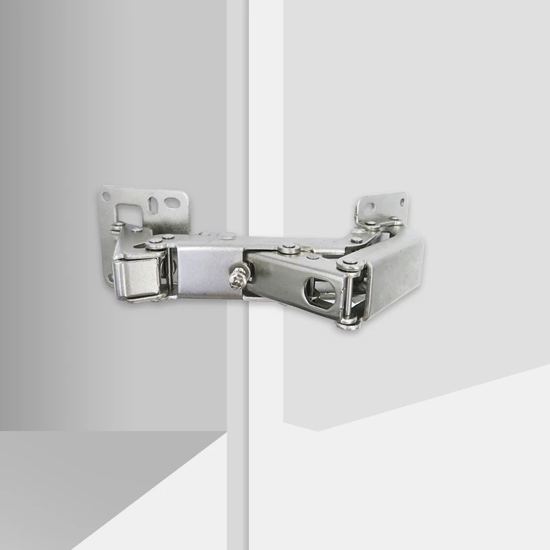 165 Degree Soft closing Corner Hinge Clip-on Furniture Kitchen Concealed Hinge Cabinet hinge Slow