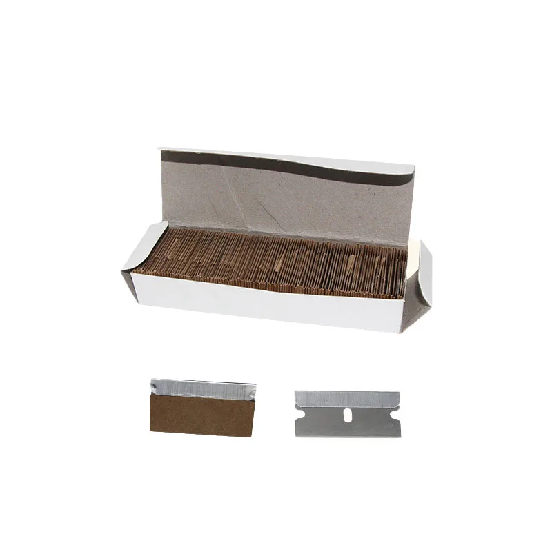 One-Sided Blade Glass Scraper Tool Shovel Knife Safety Holder Auto Tint Cleaner