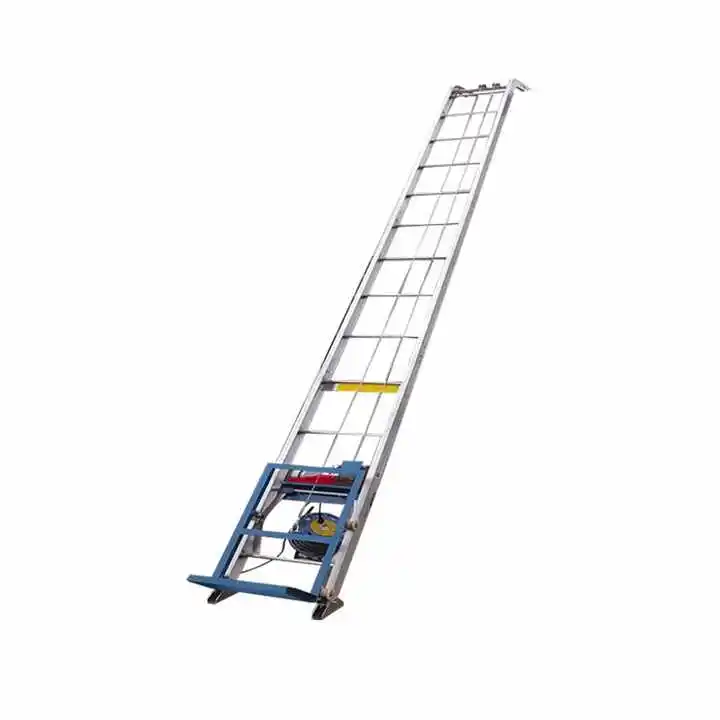 High Quality Hydraulic Electric Cargo Elevator Lift Solar Panel Lift 200kg 4 Panels Ladder Lifter