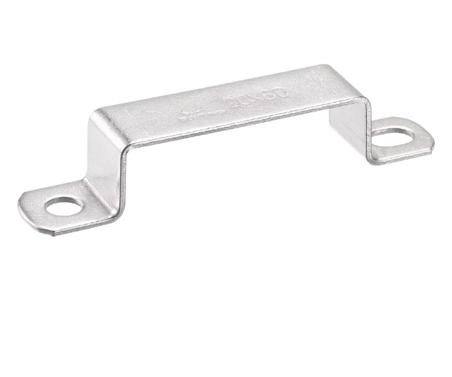 Factory OEM ODM Flat Wire Stamping Parts Stainless Steel Flat Spring Brackets for Machine Custom Stamped Fasteners Spring Clips