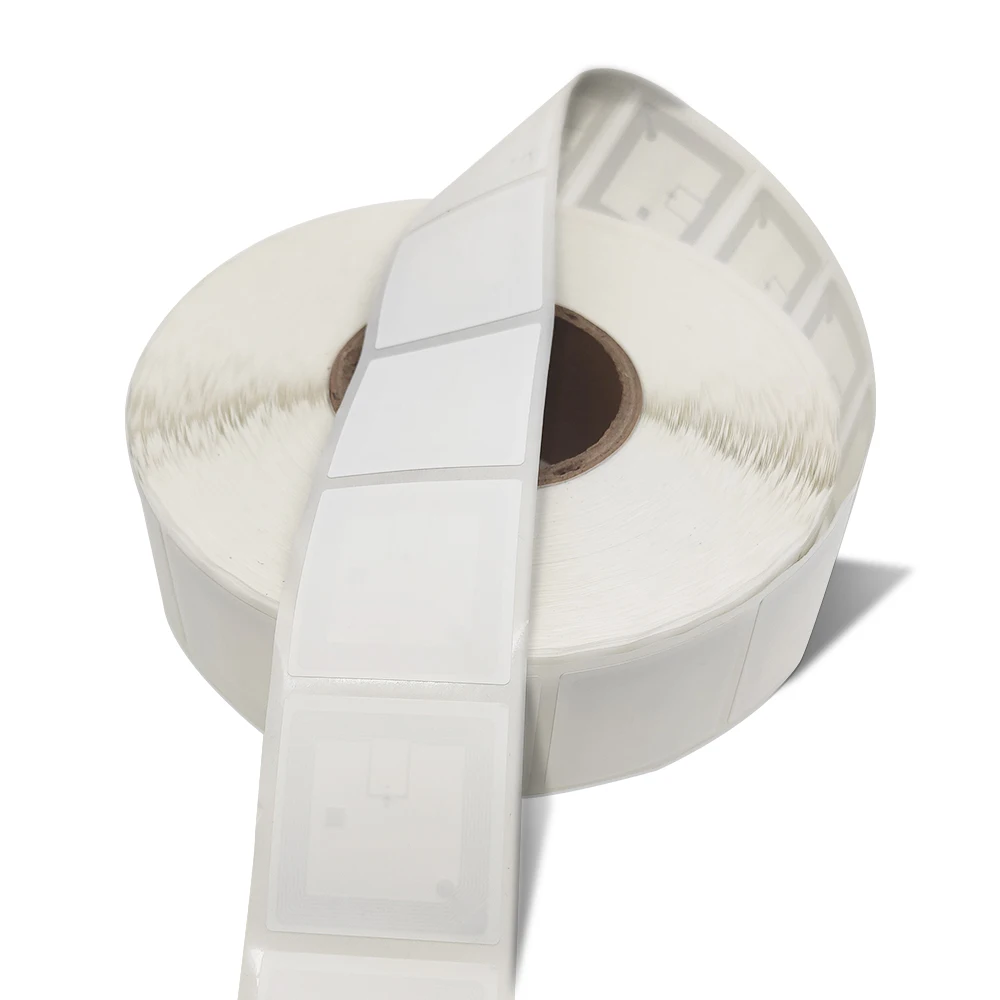 Passive 13.56mhz Library book label ISO15693 Multi-reading ICODE SLIX Smart rfid library sticker tag