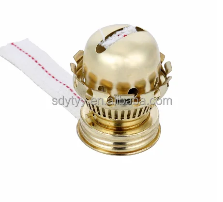 GOLDEN COLOR FLAT  WICK  8 HOLES KEROSENE LAMP BURNER,LANTERN BURNER