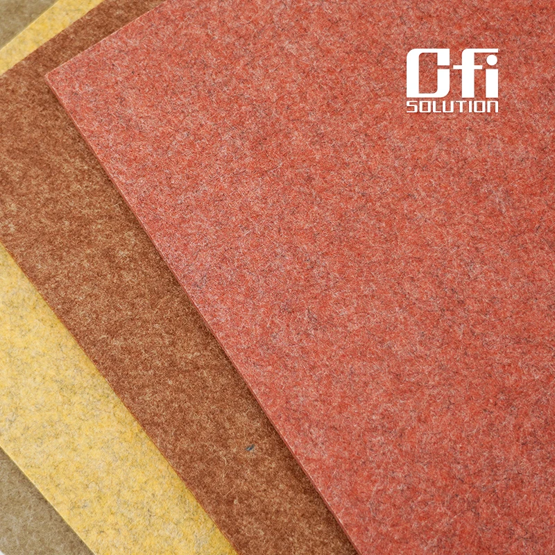 European Standard Dust-proof Decoration Acoustic Panel Sound Proofing Polyester Fiber Acoustic Sound Insulation Panel