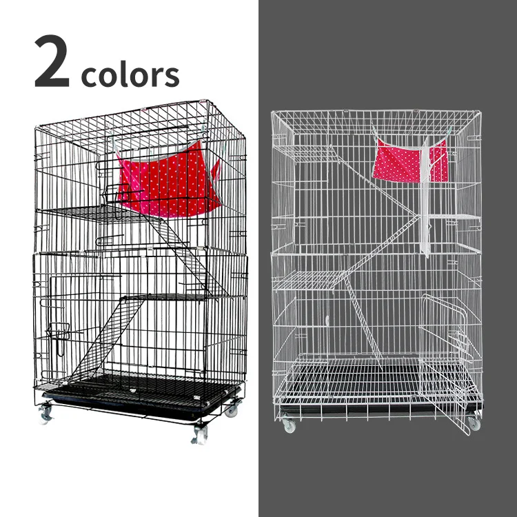 Iron wire high quality pet kennel animal dog cage large cat cages