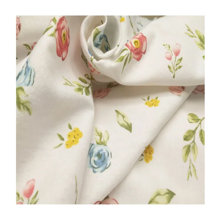 Mermaid and cartoon 100% cotton printed fabrics for shirts and garments