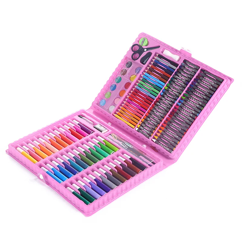 Top hot selling High quality custom color China manufacturing cheap 150 pcs art set for kids children teens