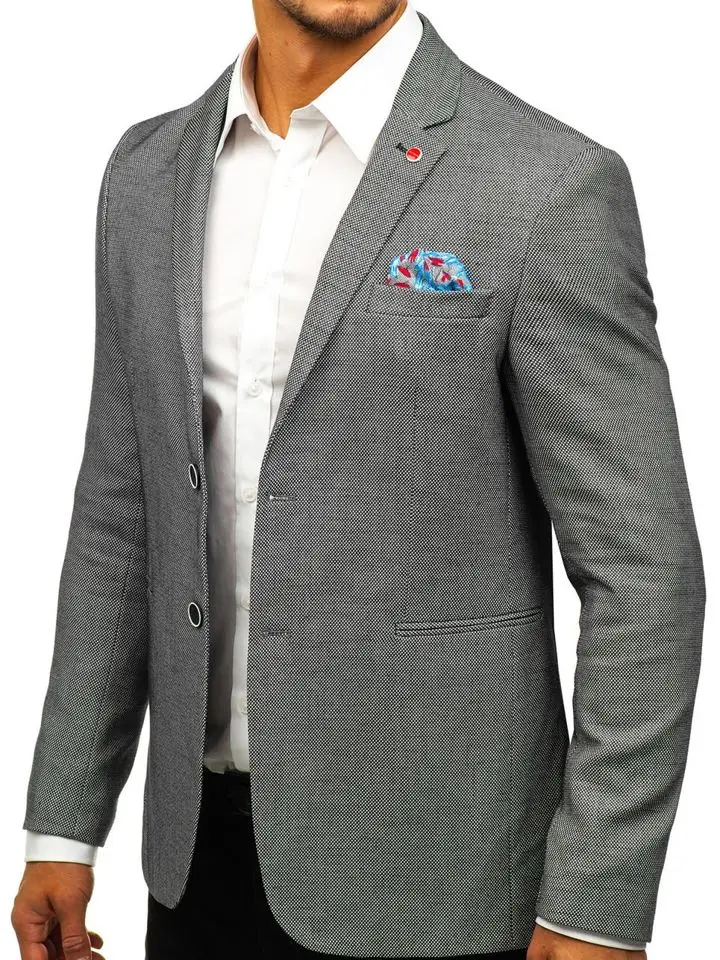 Fashion Hot sale High Quality Black Blazer Coat For Man  Turkish high quality  brand Low MOQ