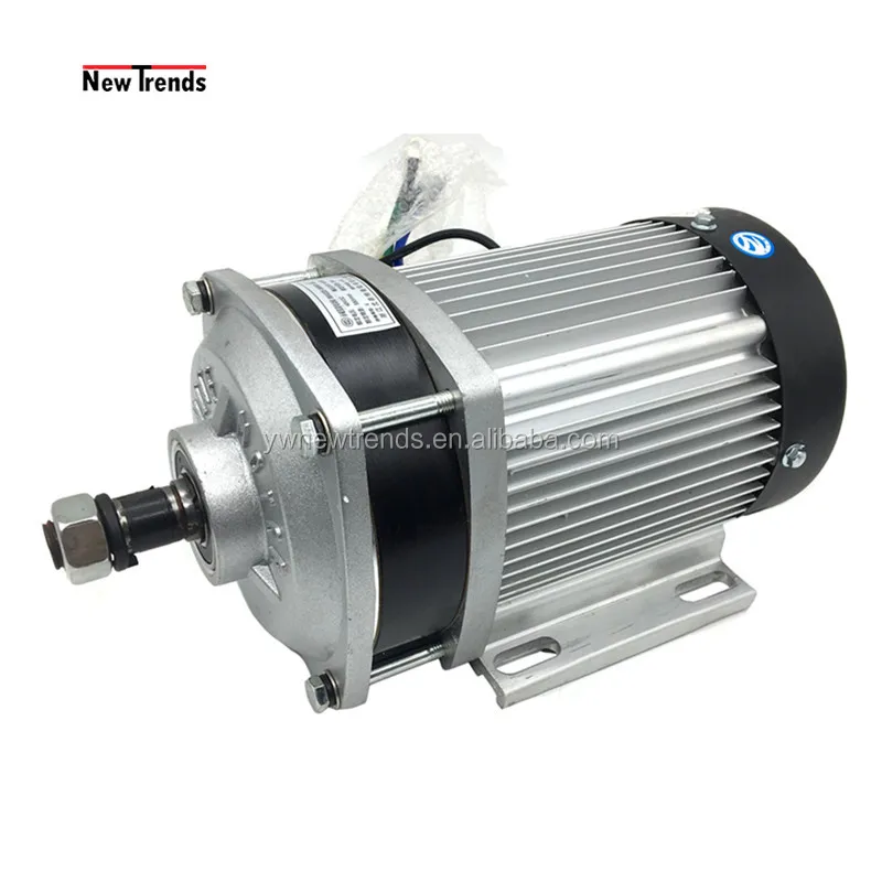BM1424ZXF  1200 W 48V 60V 72 V  Brushless  DC Motor for  Electric Bicycle Tricycle Track Car Motorized Tricycles