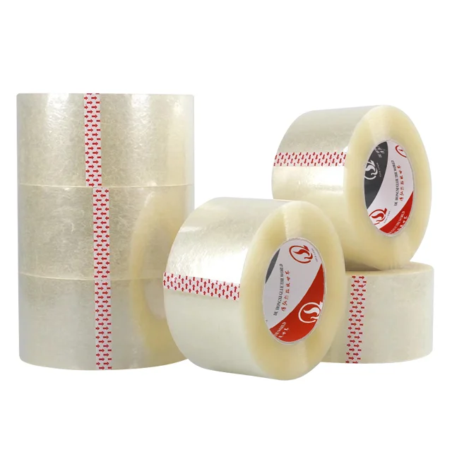 High quality Transparent Carton sealing  bopp adhesive packaging tapes