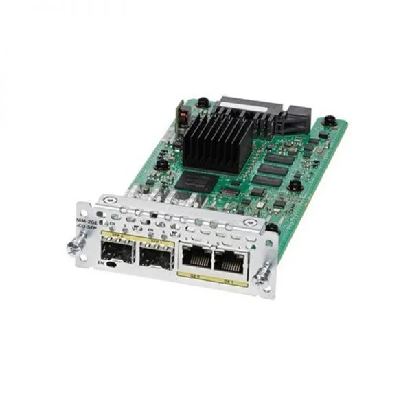 Ciscos 4000 Series Integrated WAN Modules NIM-2GE-CU-SFP Network Interface Module