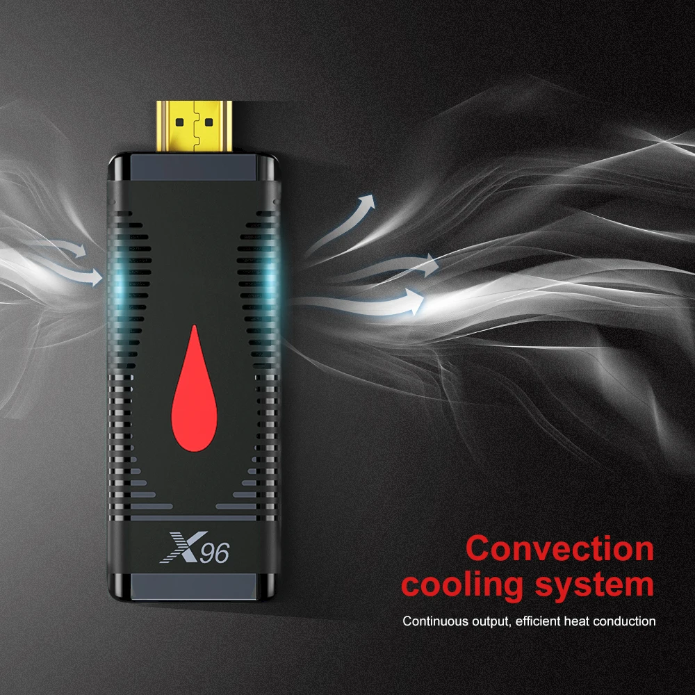 New arrival X96 S400 tv box stick H313 Quad Core 2.4G wifi 2GB RAM 16GB ROM Android 10 TV