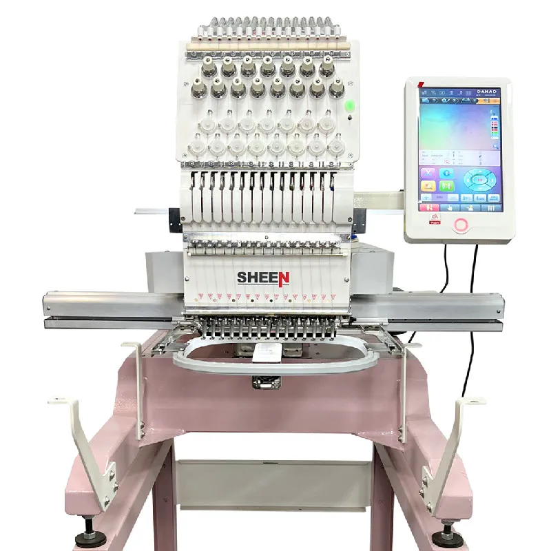 computerized embroidery machine single head compact industrial home use high performance computer portable