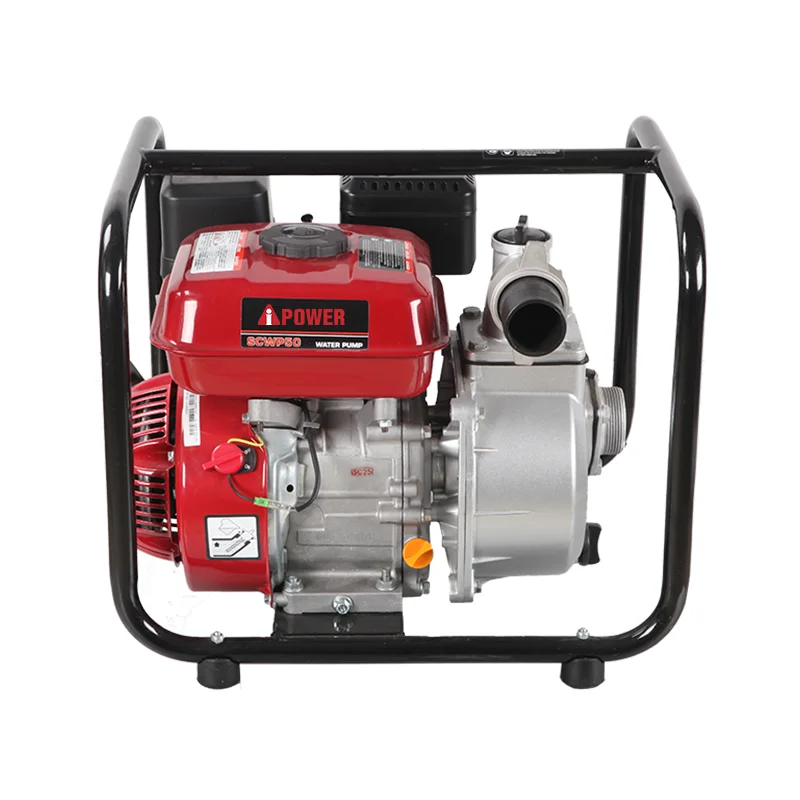 2 Inch 3 Inch 4 Inch Hydraulic Gasoline Trash Pump Dirty Water Pump Submersible Pumps SCWP50 208cc 7HP water pump