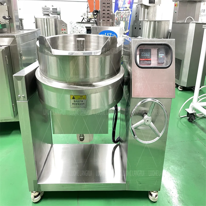 Новый дизайн электрический аппарат для смешивания сахара машина варки конфет плавления шоколада 50 л