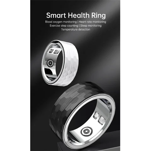 Smart Health Ring Heart Rate Blood Pressure Smart Bluetooth Health Ring Sleep Monitoring GPS SmartRing For Men Women