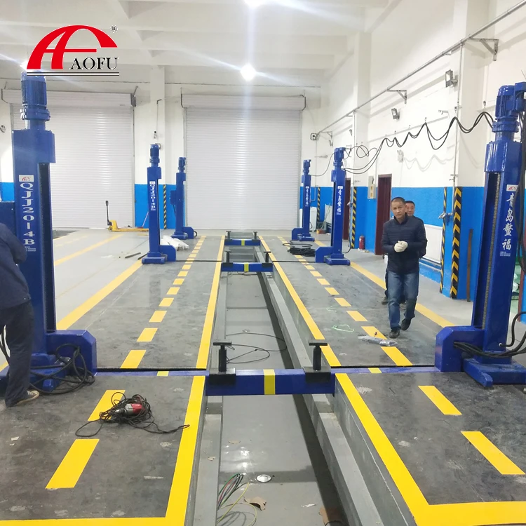 
20 ton heavy duty column bus truck jack stand lifts for large vehicles 