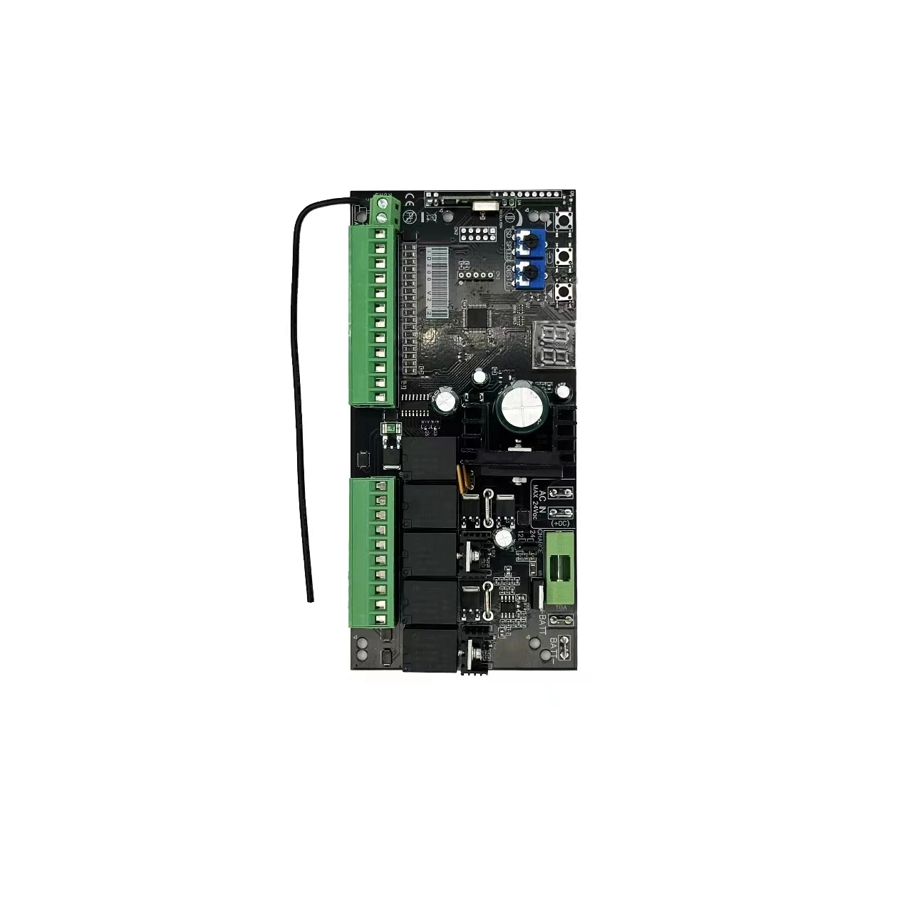 ID200 DC12V Солнечная функция и 2 пульта управления поворотными воротами для гаража