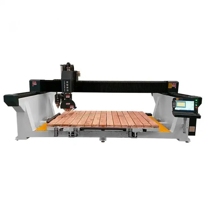 Заводская Cnc каменная мостовая пила для многофункциональной 5-осевой резки мраморного гранита кварцевая кухонная столешница