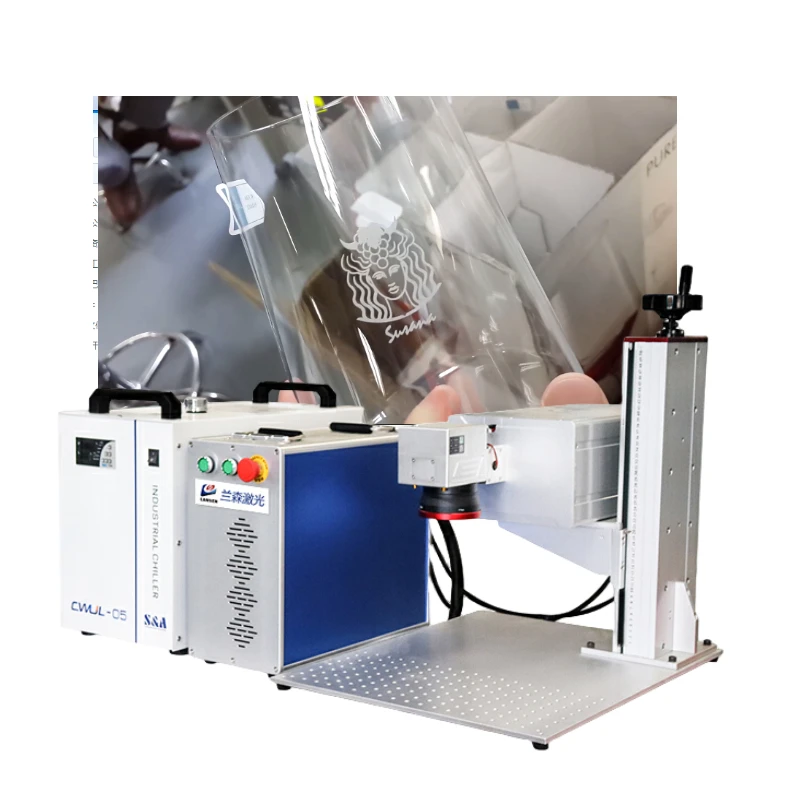 3W 5W cold laser UV engraving marking machines for plastic glass paper stainless steel printer machine