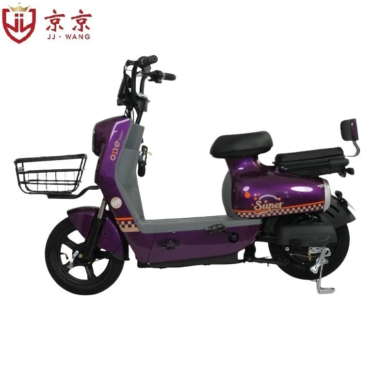 New Design 350W Brushless 2-Seater E-Bike with Turn Signals Smart Electronic Sensor Bluetooth Integrated 48V Battery Good Price