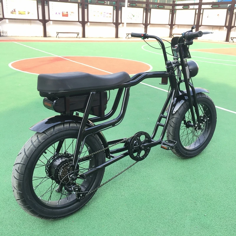  Электрический велосипед Emotor bicicleta черный 20 дюймов 48 В 500 Вт