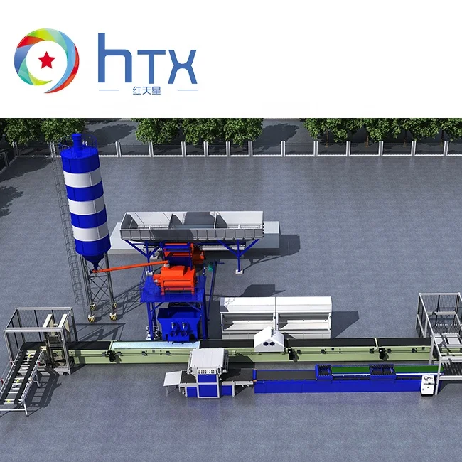 Factory Concrete Artificial Stone Silicone Rubber Production Line Plastic Paver making machine