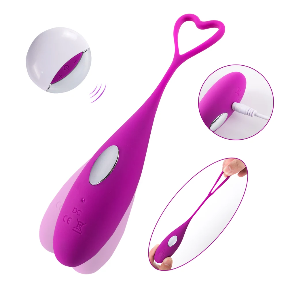 Soft Silicone Remote Wireless Love Egg Vibrating Kegel Ball Women Vagina G Spot Mini Vibrator Sex Product