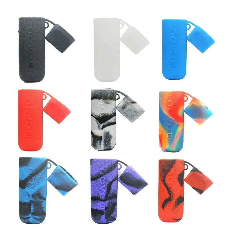 
New Silicone Case for SMO k Novo 4 25W Protective Texture Anti-slip Soft Cover Rubber Sleeve Shield Wrap Skin 