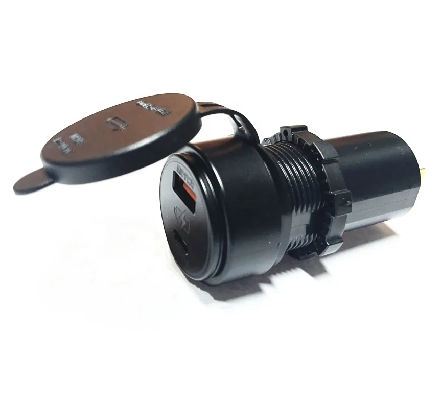 PD100W Type-C QC3.0 USB charger socket