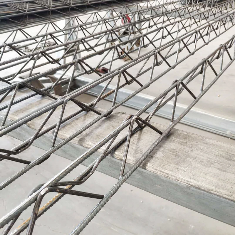 Wholesale Height 100mm steel bar trusses Iron lattice truss Construction materials large span steel roof grid truss