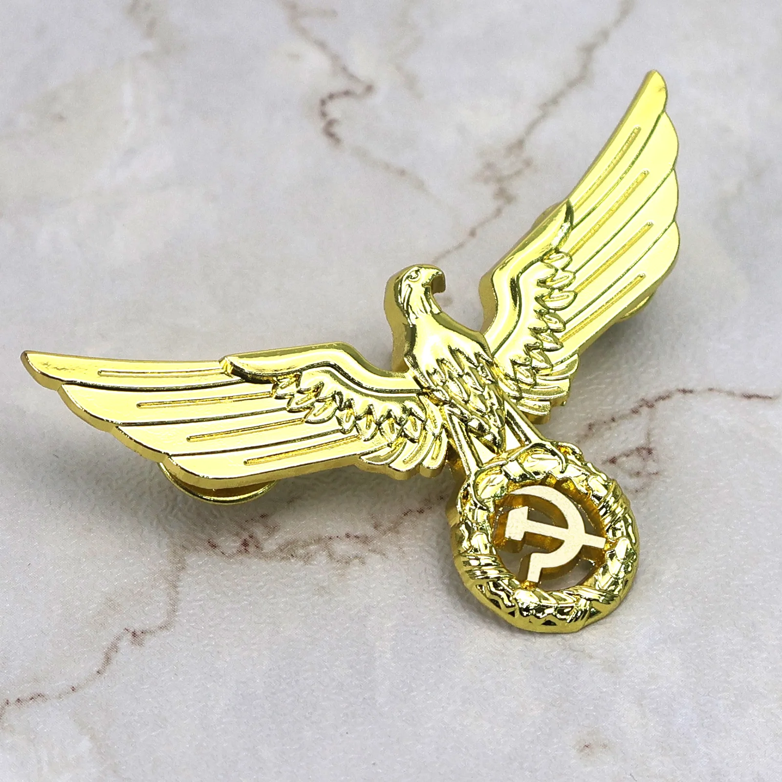 Factory Customized Masonic Pin Badges Decoration Antique Custom Retro 3D logo Metal Lapel