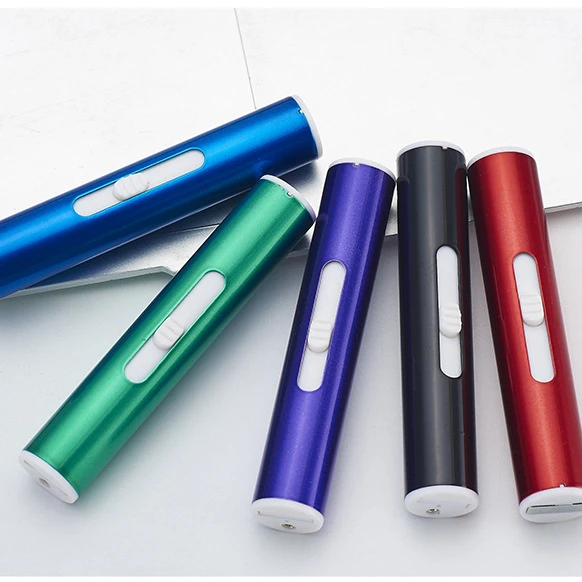 Hot selling new creative portable USB rechargeable double-sided cigarette lighter safe and environmentally friendly mini lighter
