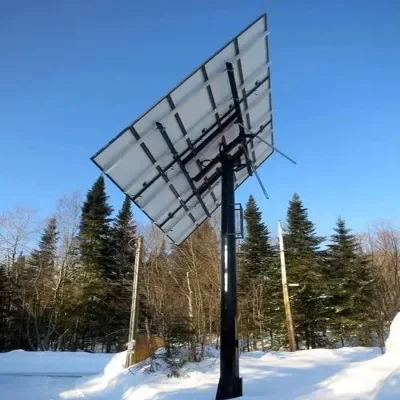 Competitive Price Dual Axis Solar Tracking Controller Solar Panel Flat Roof Mounting Solar Tracker For Solar Panel