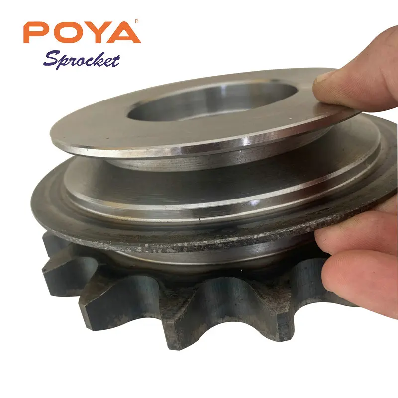 Интернет-магазин Китай C #45 сталь высоко Качестенные промышленные Лидер продаж двойной шаг звездочки