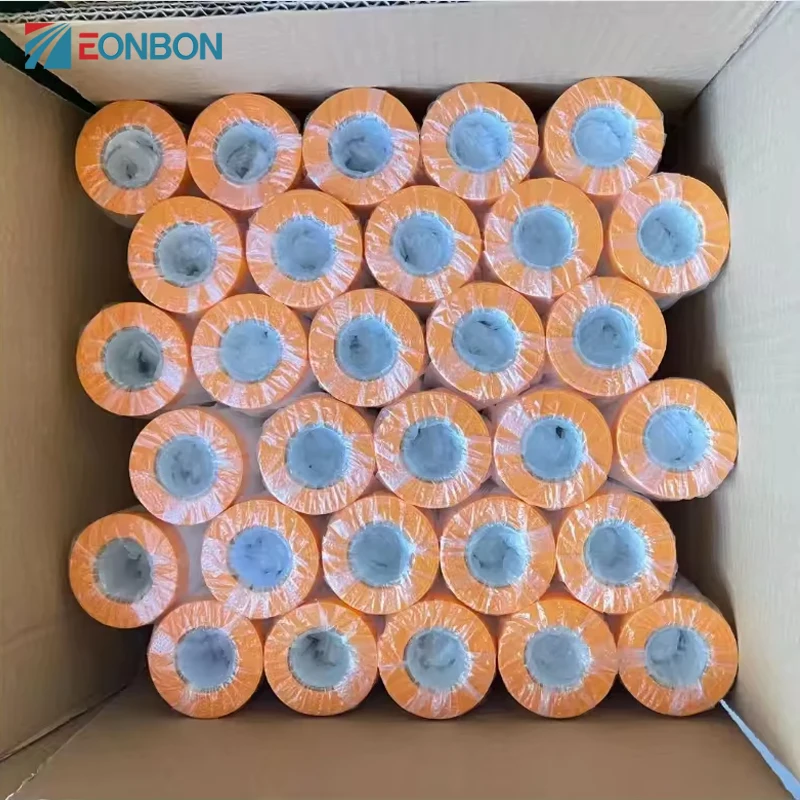 EONBON 55cm*25m Plastic Drop Cloth Plastic Sheeting Masking Film with Masking Tape Pre-Taped Masking Film