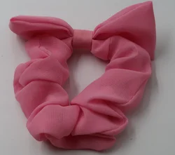 factory supply custom cute hair bow scrunchie for kids
