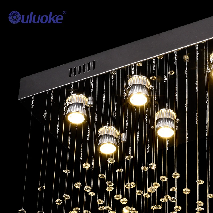 European Style Big Hotel Hanging Elegant Wedding Decoration Ceiling Led Modern Luxury Crystal Chandelier