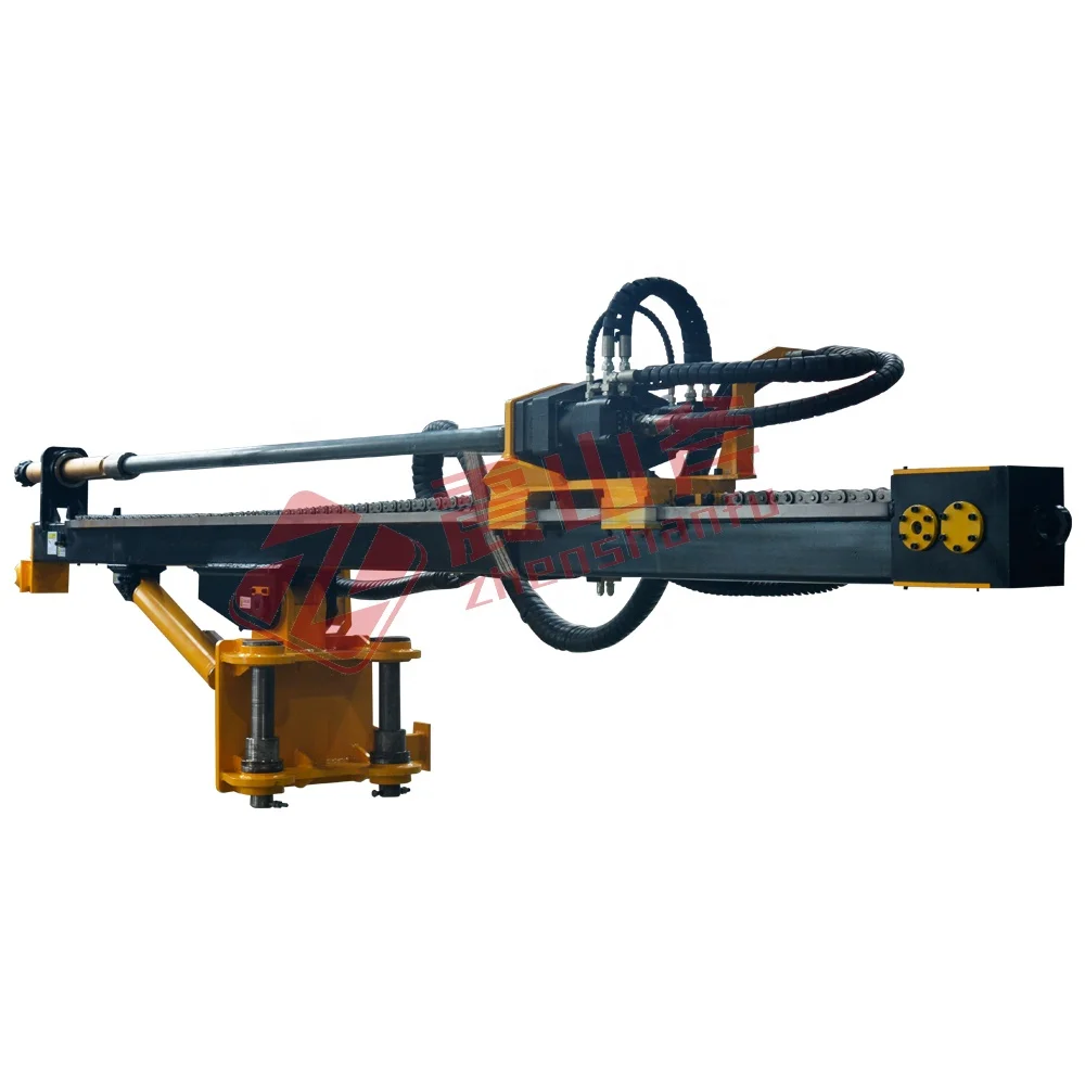 Digging into DTH drilling rig mining hydraulic crawler rock quarry mine blasting hole drilling Rig