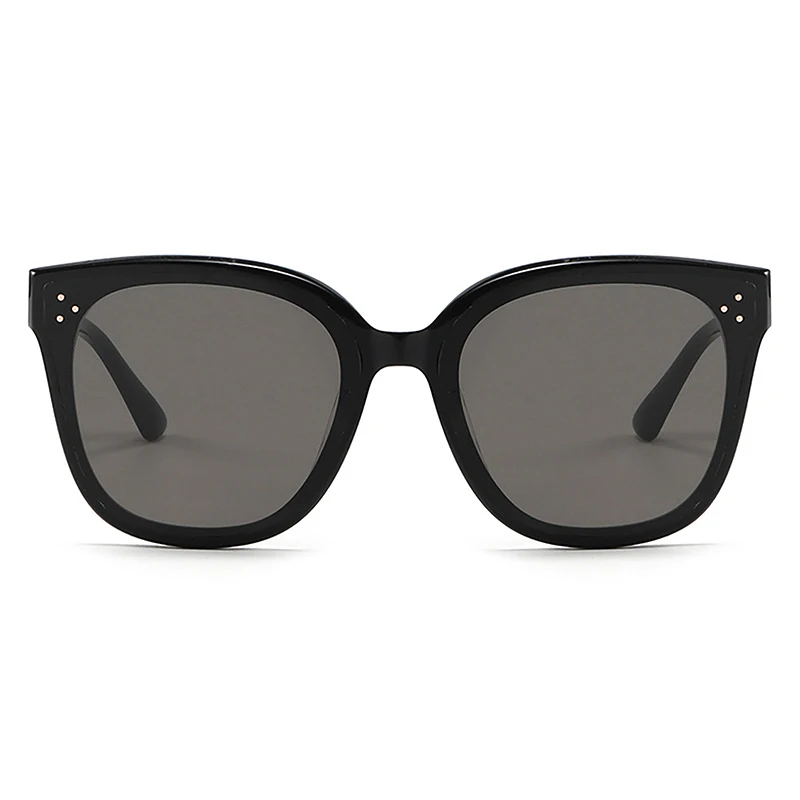 European And American Retro Acetate Large-frame Sunglasses Men And Women Black Female Sunglasses Wholesale Made In China