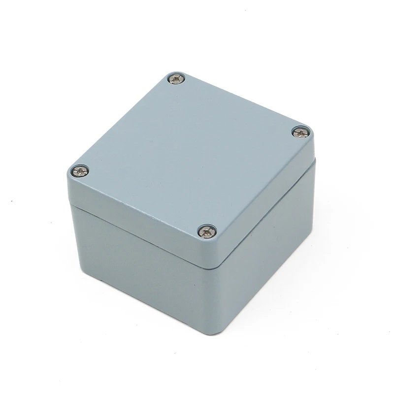 Outdoor Waterproof Switch / outlet Sheet Aluminum 1 gang Electric Enclosure Meter Junction Metal Box