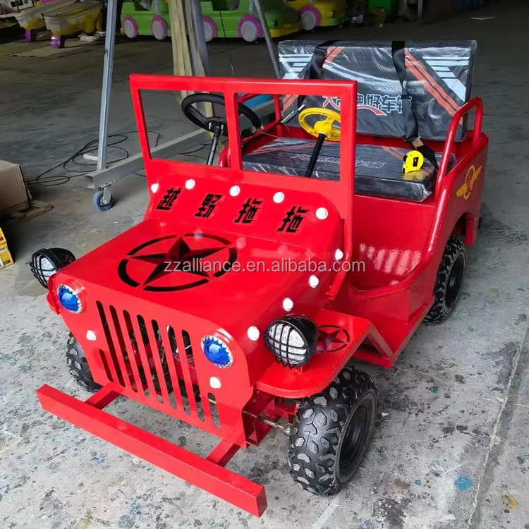 amusement battery car children battery jeep commercial park renting forward and backward good quality