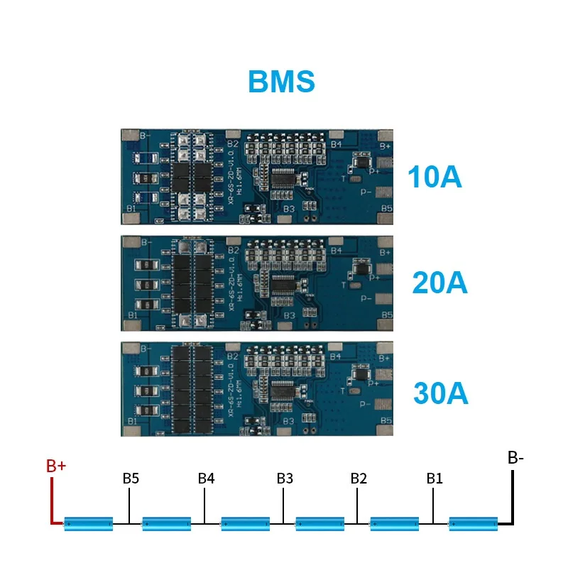 21.6v li-ion battery pack NCR ICR INR18650 6S  22.2V 2500mAh  2600mAh 54Wh 18650 batteries for Fascial gun 10A 20A 30A