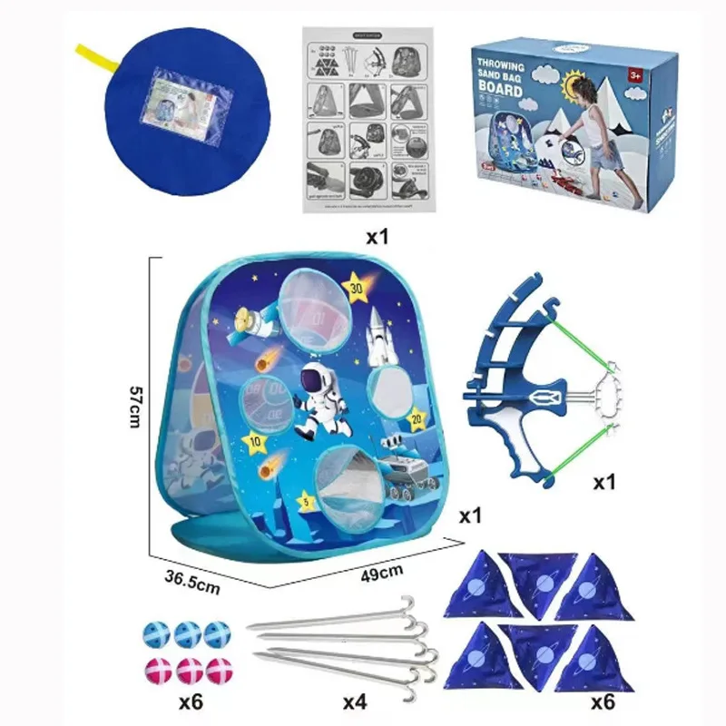 Children throwing sandbag game sticky  ball sandbag ball toys parent-child indoor and outdoor toys wholesale