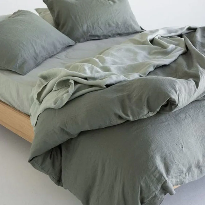 600TC Home 4Pcs Bedding Set Breathable Fitted sheet Cooling Flat Sheet Soft Pillowcases 100% Egyptian Cotton Bed Sheet Set