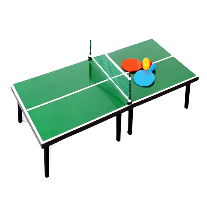 Portable Tennis Table Folding PingPong Table Game Set with Net Table Tennis Paddles and Ping Pong Balls for Indoor/Outdoor