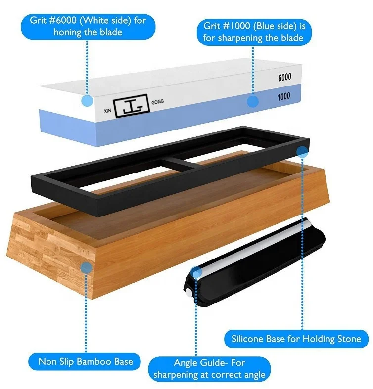 
free samples for1000/6000 grit knife sharpening stone wet stone knife sharpener 
