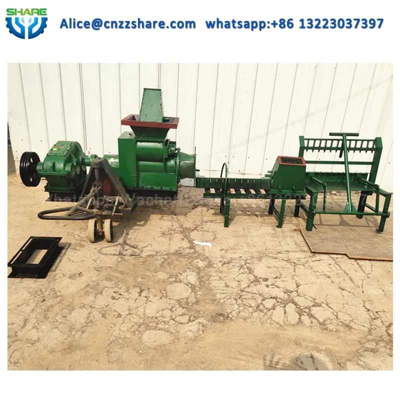 Used soil brick maker making machine Sri Lanka earth mud clay brick making machine for sale in South Africa