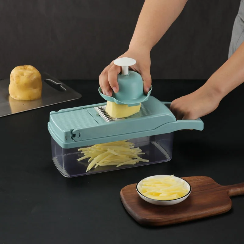 kitchen accessories manual vegetable fruit mandolin slicer cutter shredder with strainer and egg separator