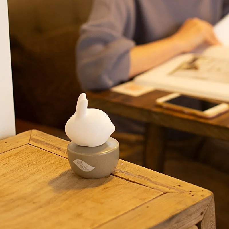 Eco-Friendly Ceramic Pets Shape Aroma Reed Diffuser