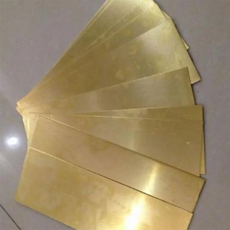 solid brass plates strip brass sheet for corrosion resistant components on ships